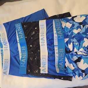 Hanes  Boys 4  Boxer Briefs(Bundle)